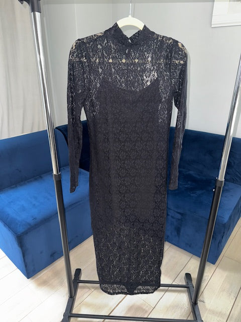 #222 Women's S/P Abercrombie Midi Lace Dress NWT