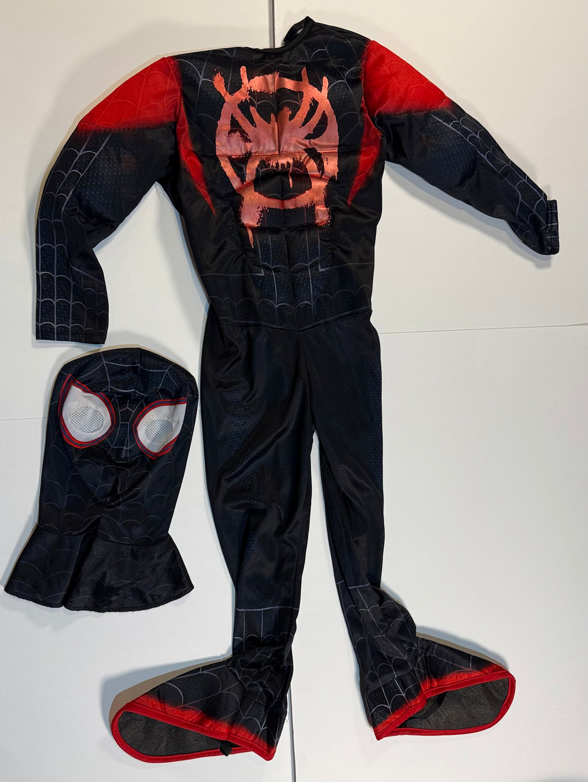 #141 Boys Small 6/7 Rubies Spiderman SpiderVerse Costume