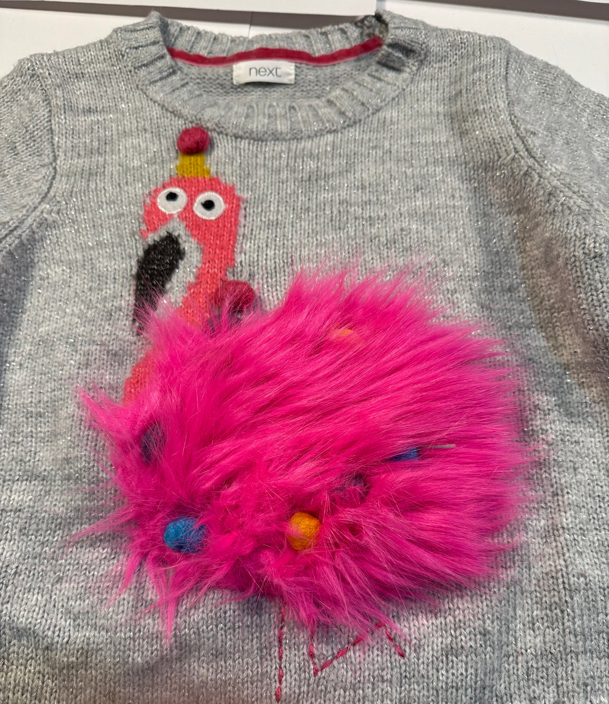 #141 Girls 4 Next Flamingo Sweater