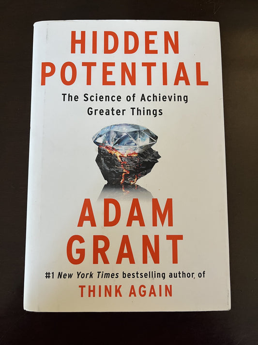 #124 EUC Hidden Potential by Adam Grant Hardcover Book