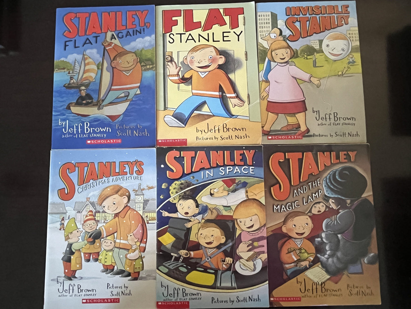 #124 Flat Stanley Set of 6 Paperback Books