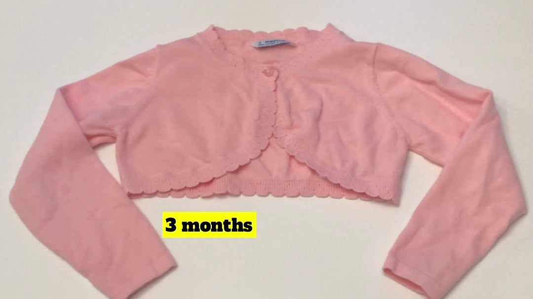 Girls 3T pink mayoral half sweater