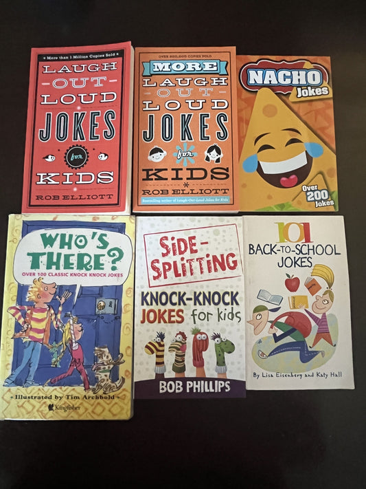 #124 Kids Jokes Books Collection of Six (6) Books