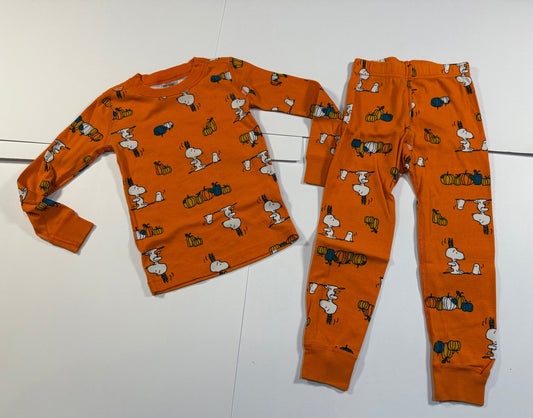 #180 Unisex Boy/Girl 100 US4 Peanuts Hanna Andersson Pajamas (2 available)