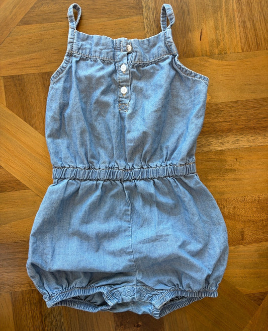Seller 22 denim romper 24 month