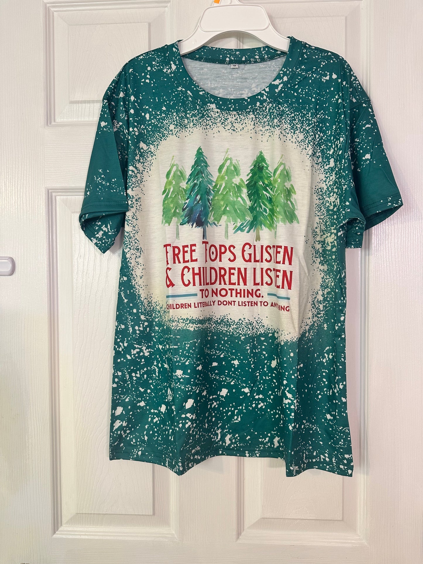 #102A Women's Medium Funny Christmas Shirt