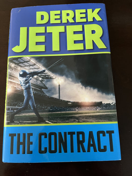 #124 Derek Jeter The Contract Hardcover Book
