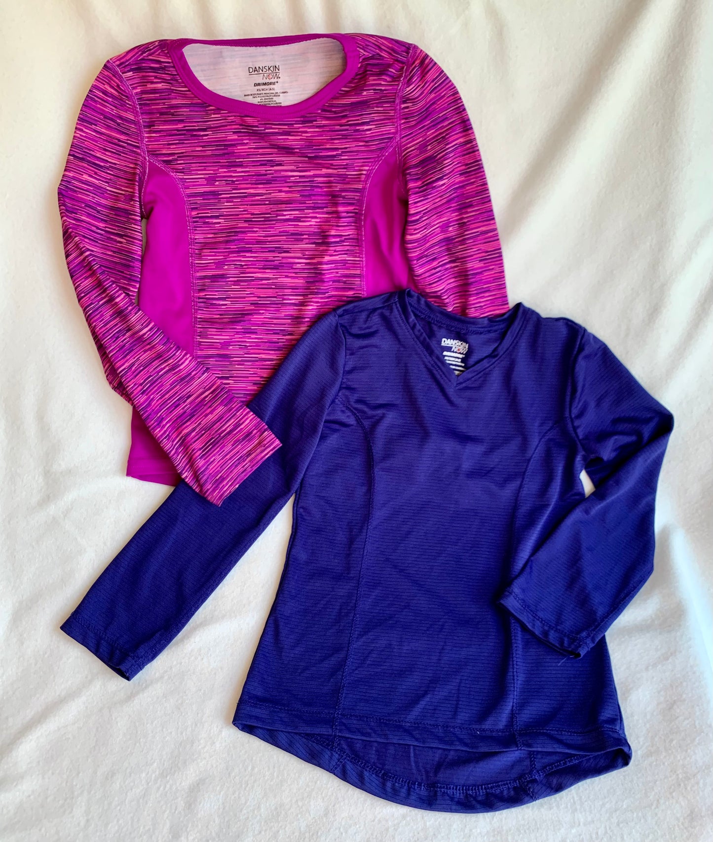 Size 4/5 Danskin Now “Drimore” Girl’s Athletic Shirt Bundle - Purples