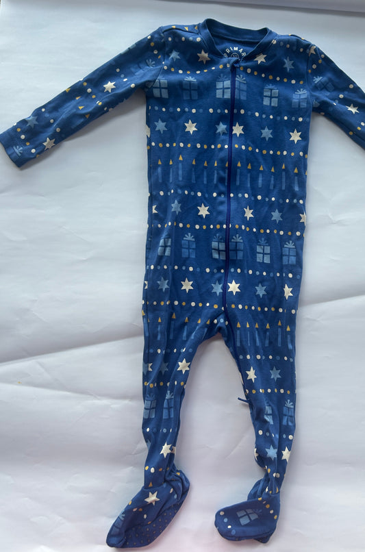 #35 Primary Hanukkah pajamas 9-12