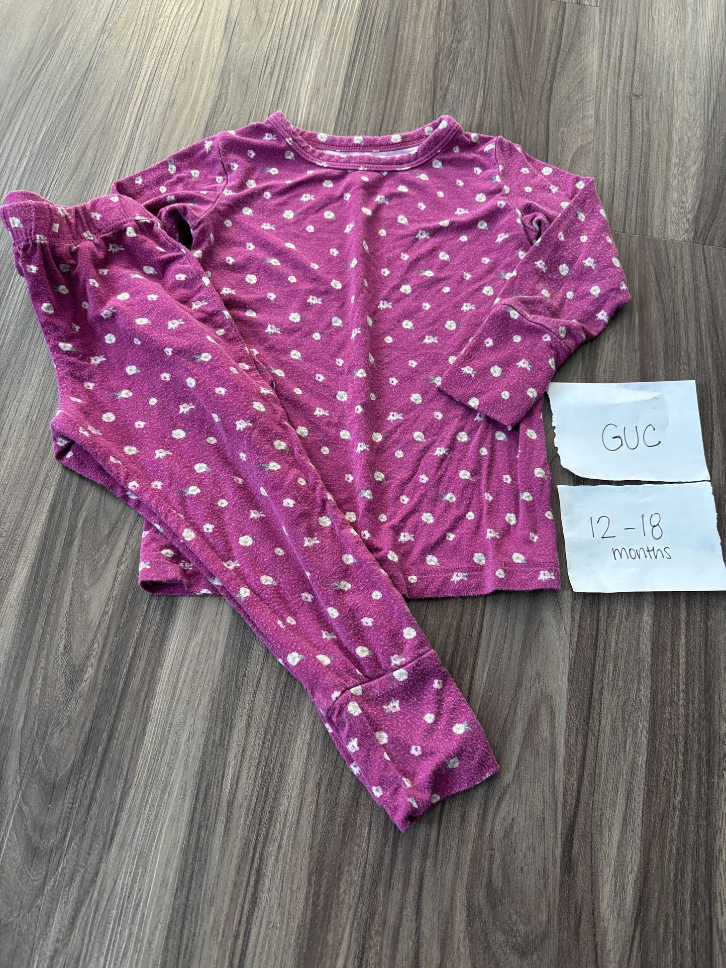 #77 - 12-18 Mo - GUC Posh Peanut - Melia Pajamas