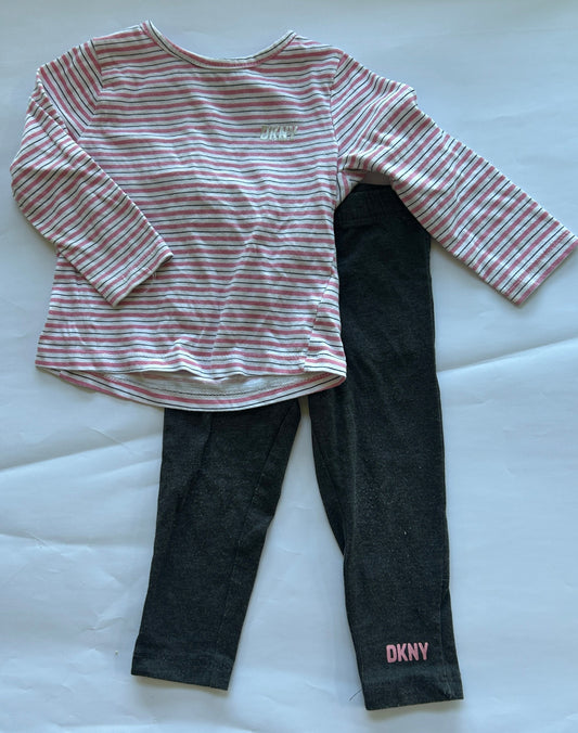 Seller 35 girls 12 month outfit DKNY