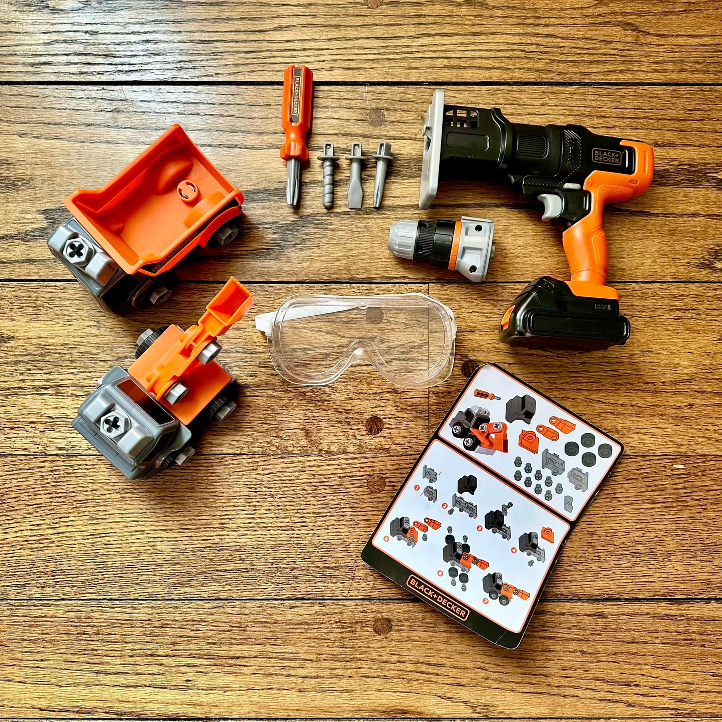 #95 Black+ Decker Matrix Jr. Building Kit with Power Drill