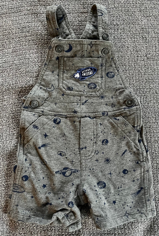 Seller #13 Carter’s 12 months boys soft outer space overalls