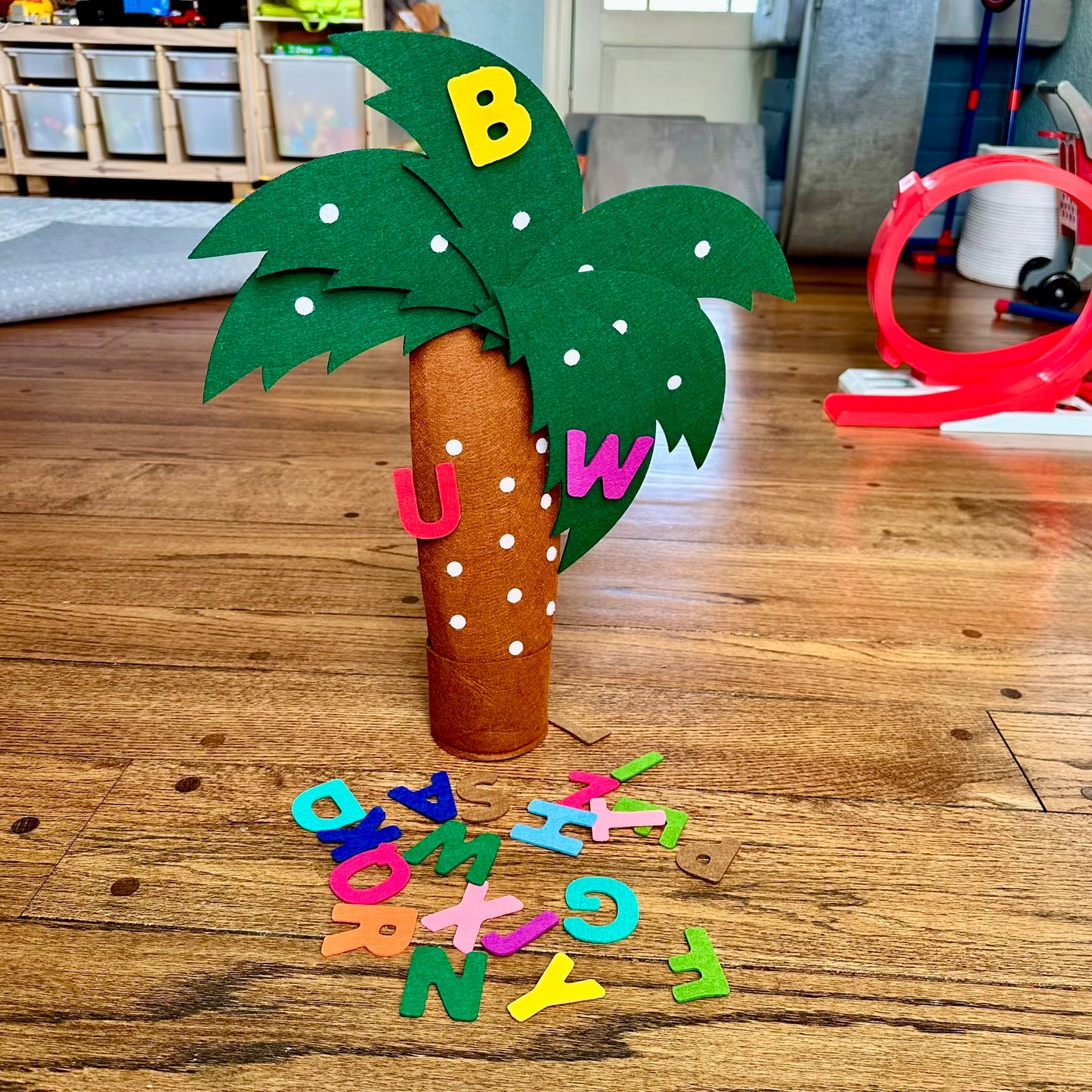 #95 Chicka Chicka Boom Boom Themed Educational Alphabet Activity Set