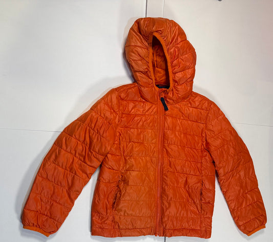 #180 Unisex Boy/Girl 6-7 Primary Orange Puffer