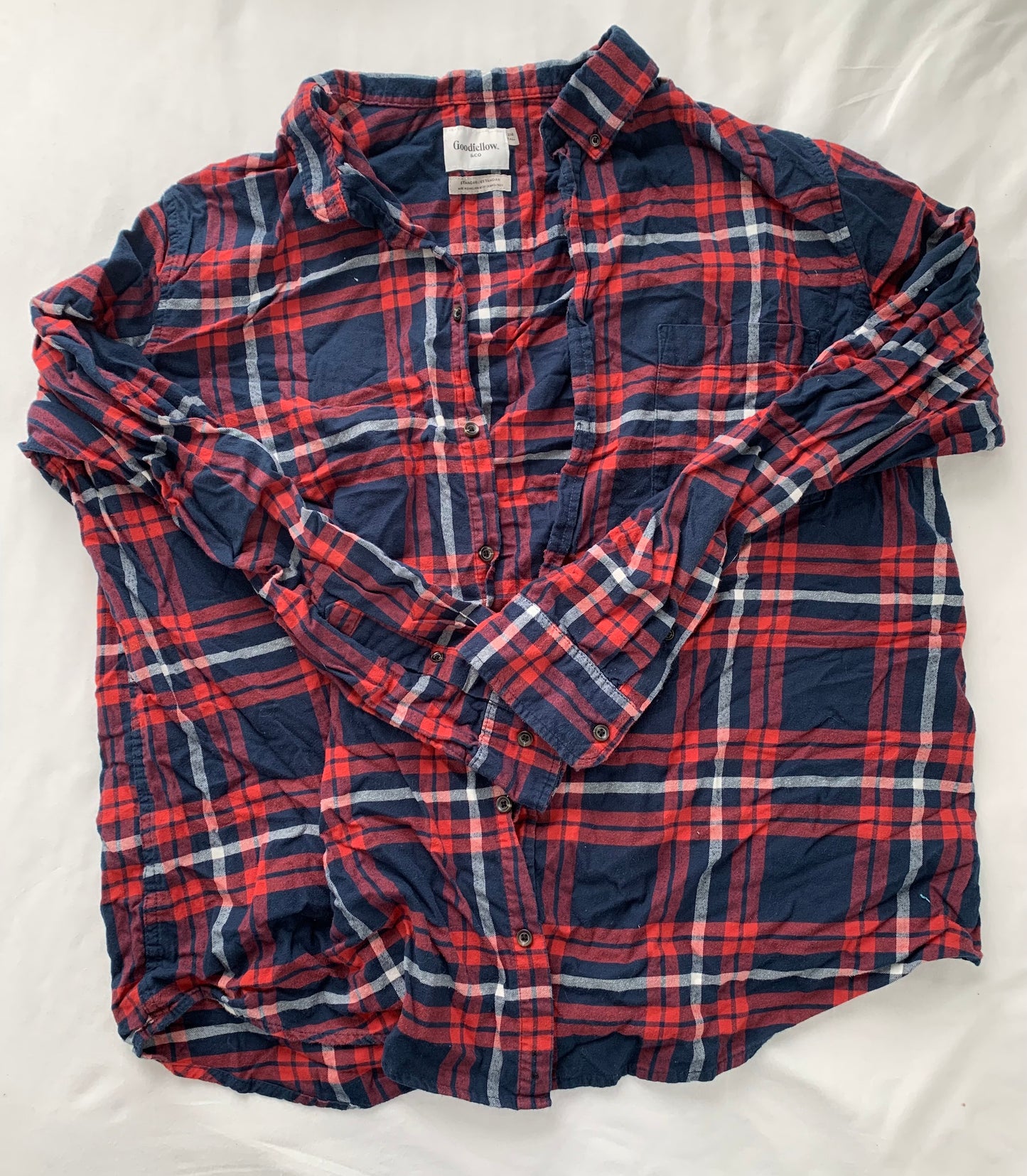 Seller #15 Men’s 2X Tall Soft Plaid Shirt