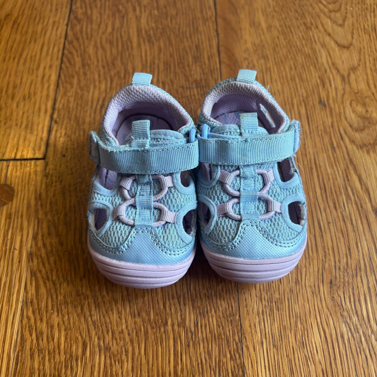 Seller 98 Girls Size 3 Stride Rite Sparkly Water Sandals