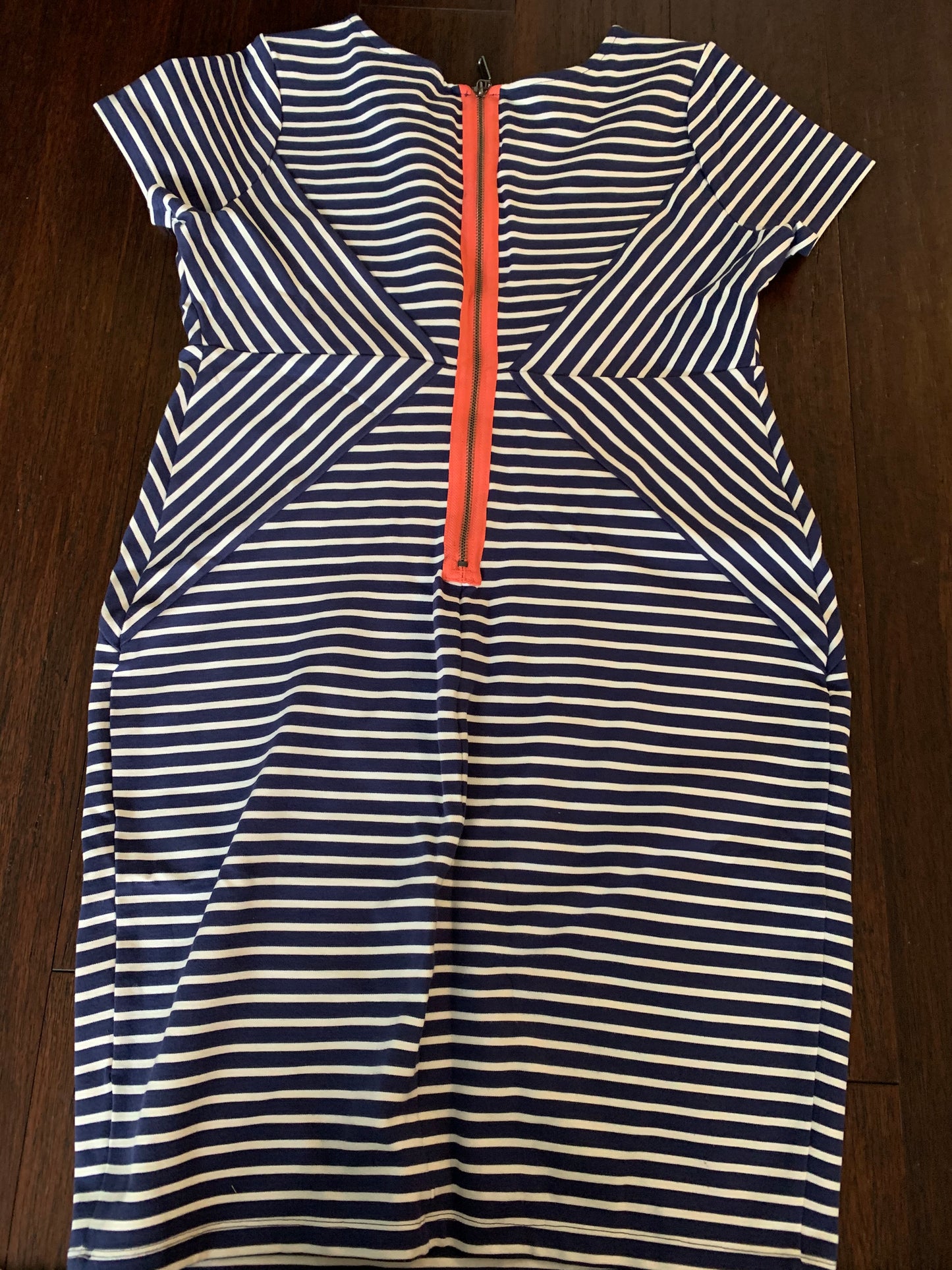 Jessica Simpson Maternity Dress, Blue Stripe, Women’s M, REDUCED
