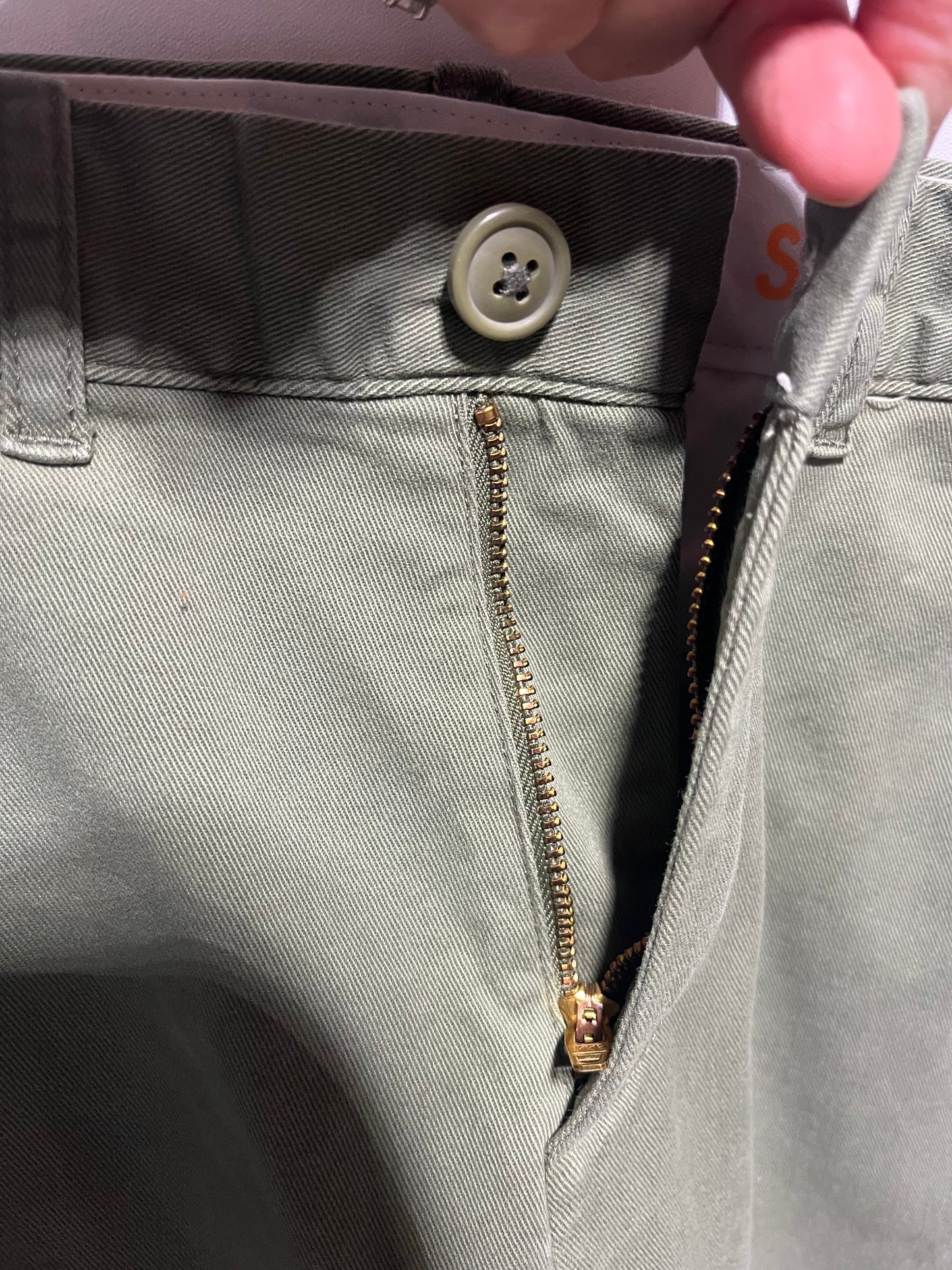 #7 Crewcuts Boys Size 8 Green Pants Stretch fit straight leg style