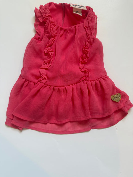 REDUCED #116 Juicy Couture dress girls size 12 months