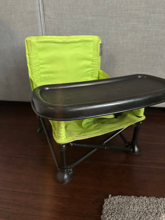 Seller 42, Summer Travel High Chair, Green, GUC