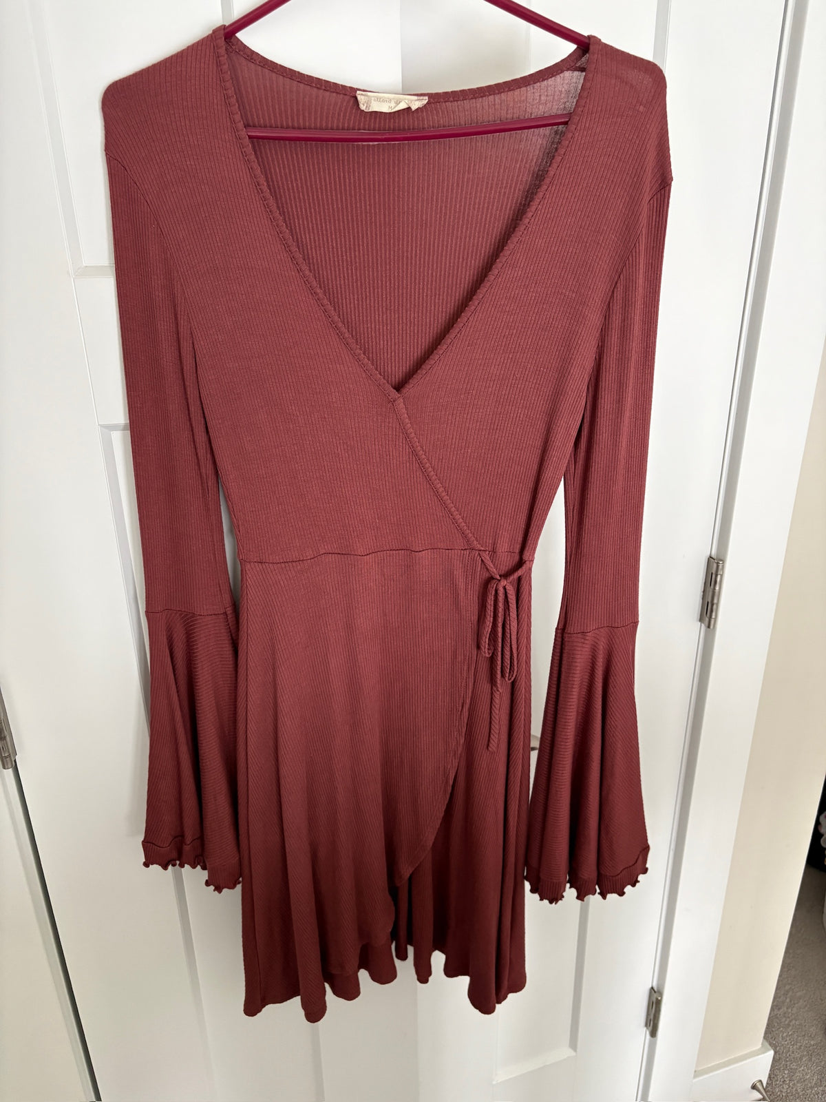 Seller #105 - Women's Medium Altar'd State Rusty Red Dress VGUC