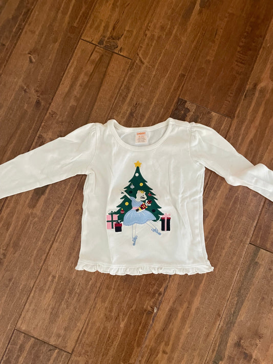 #199 REDUCED girls Gymboree nutcracker shirt size 18-24 months EUC