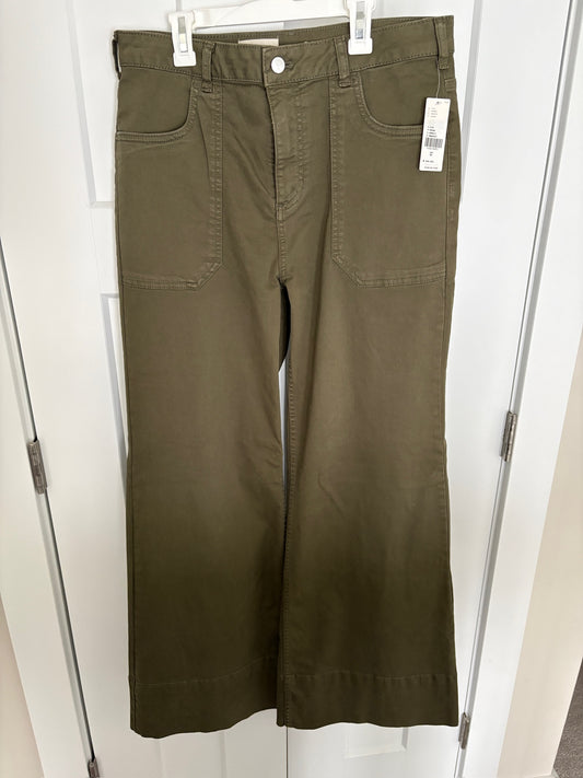 Seller #105 - Women's Size 30 Green Pilcro Wide Leg Pants NWT
