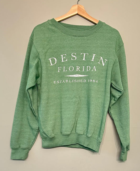 Seller #168 Women’s Small Green Destin Sweatshirt