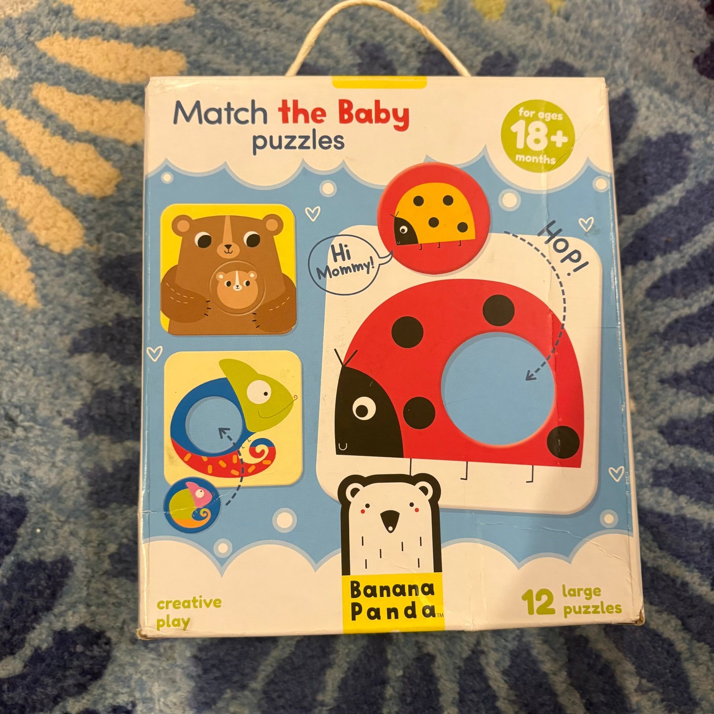 Seller 98 Banana Panda Match the Baby Puzzles