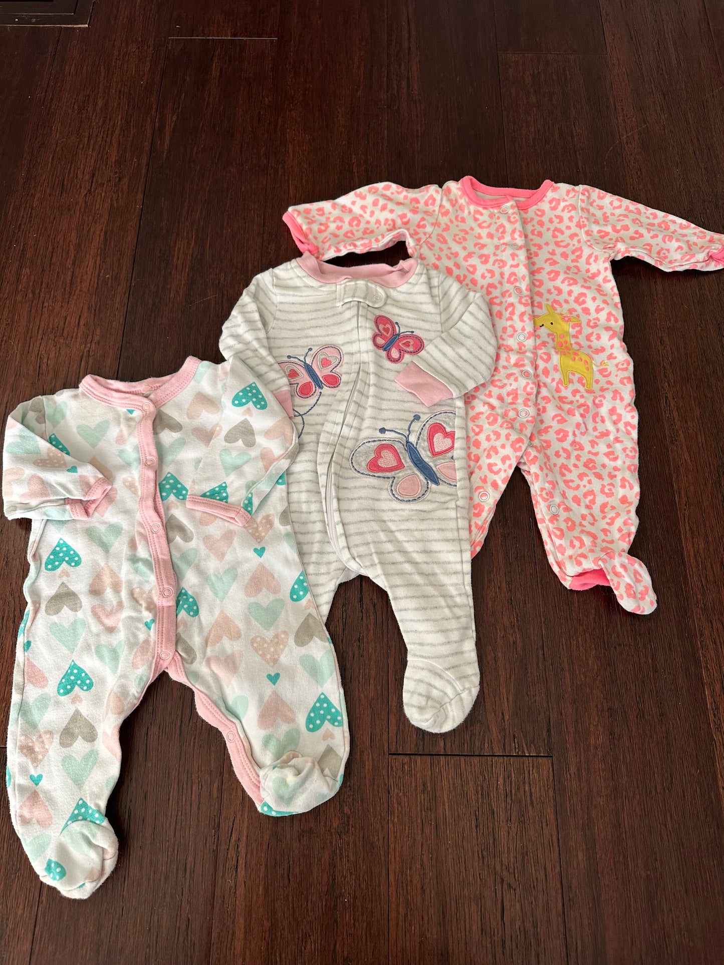 Seller 48, Cotton Sleepers, 0-3M *REDUCED*