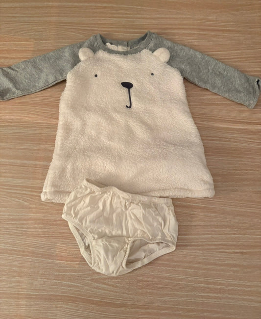 Seller #196 Baby Gap Polar Bear Dress 12-18 Months