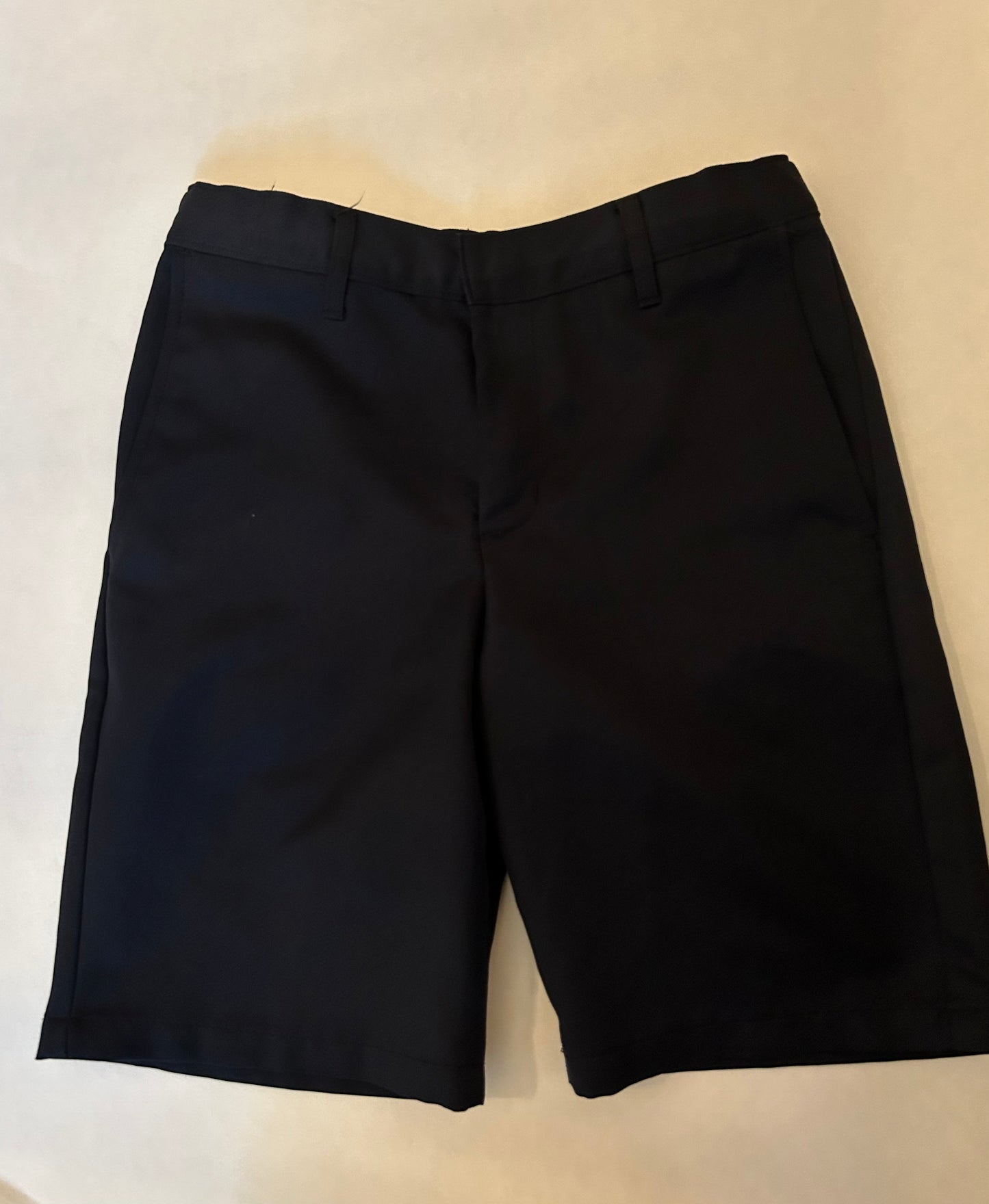 Boys size 12 off brand Navy shorts