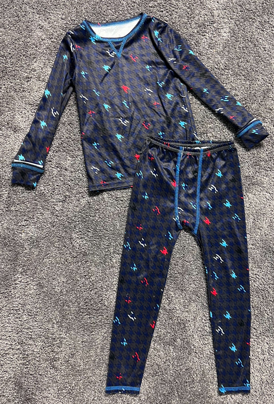 #66 2/3 Cuddle duds 100% polyester long underwear, GUC