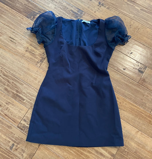 #199 REDUCED women’s Lively navy mini dress size 12 EUC