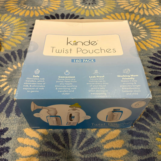 Seller 98 Kiinde Twist Pouches (at least 80)