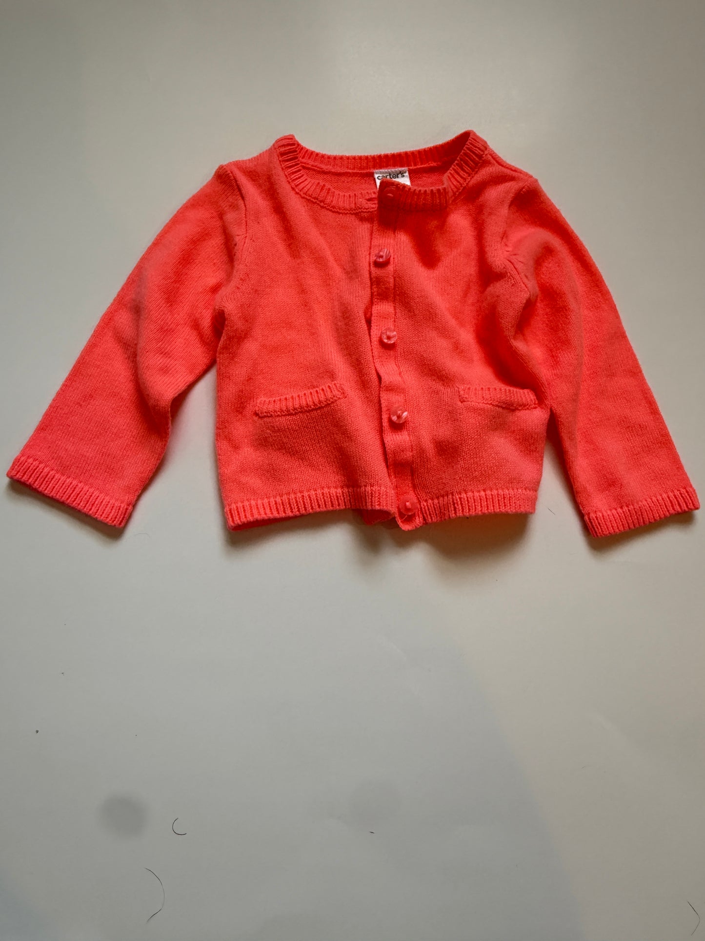 #116 Carters cardigan girls 9 months