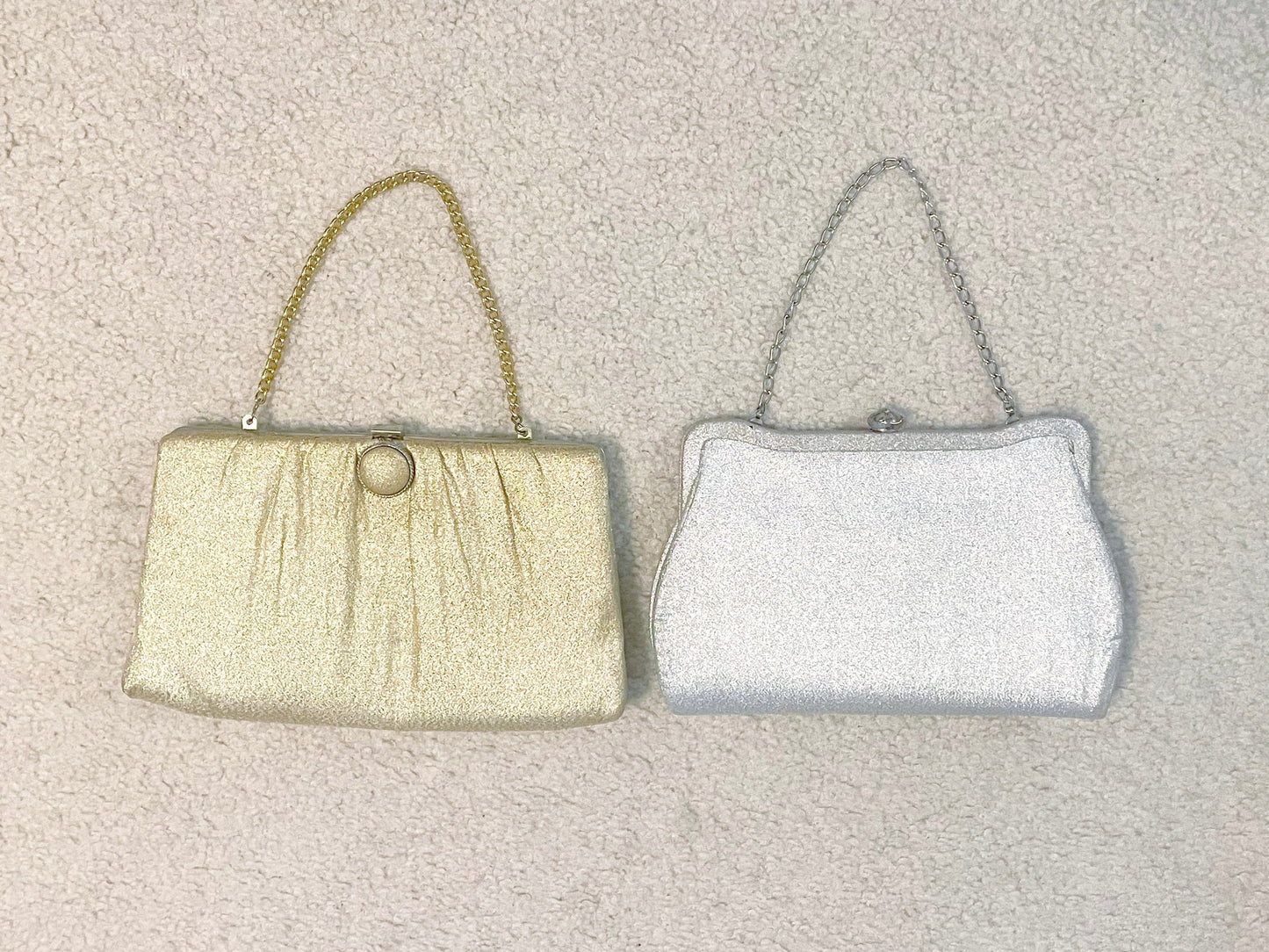 #79 | Set of 2 Metallic Vintage Clutches REDUCED