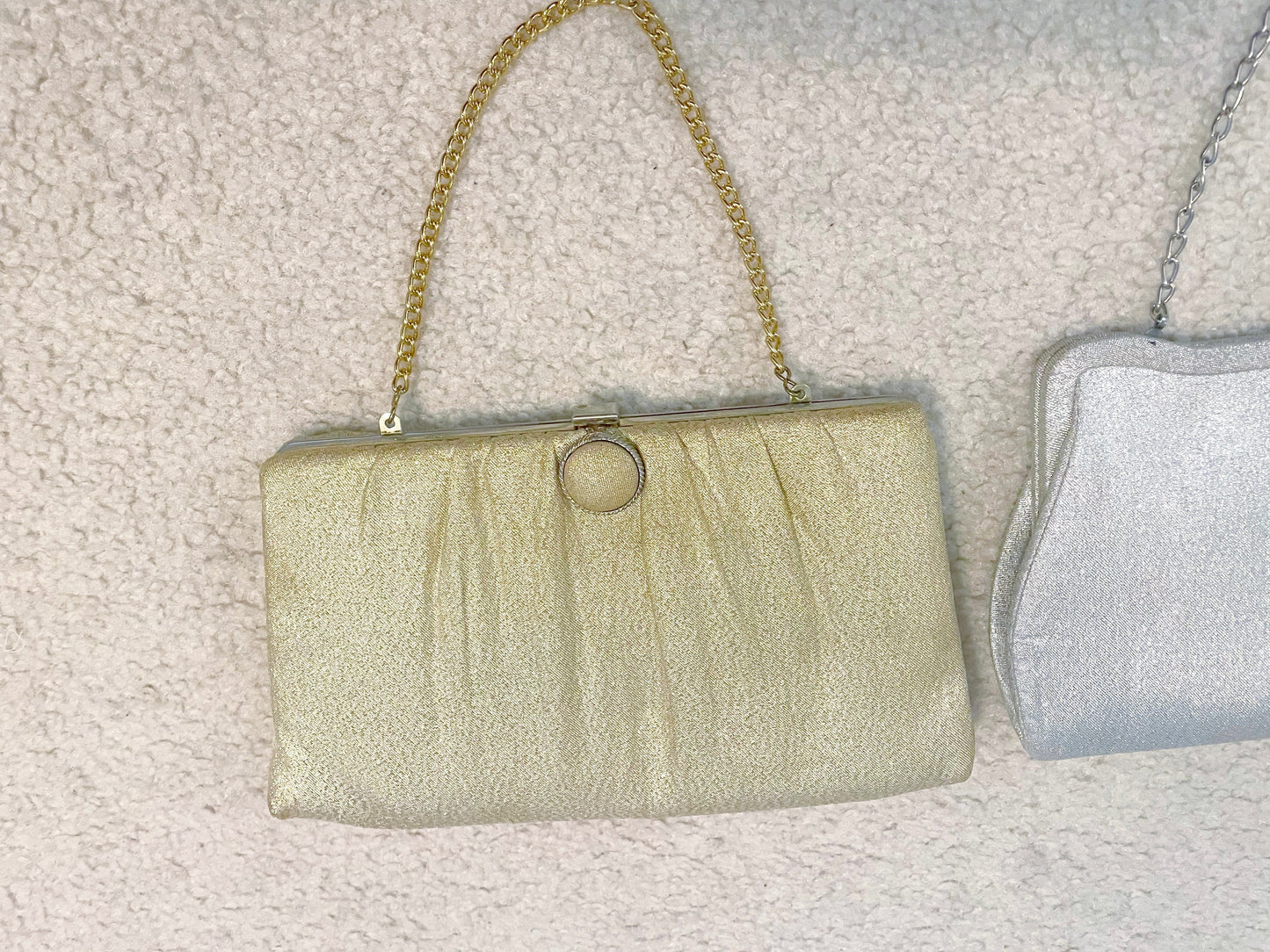 #79 | Set of 2 Metallic Vintage Clutches REDUCED