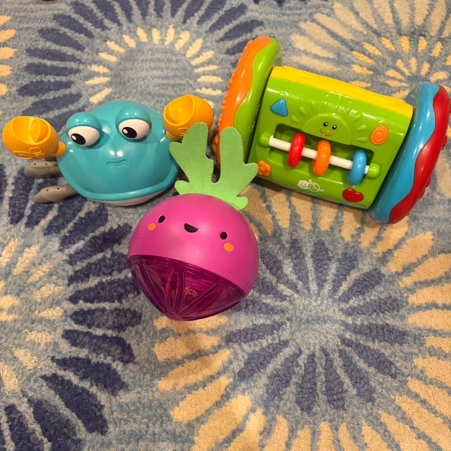 Seller 98 Tummy Time Toy Bundle (3 toys)