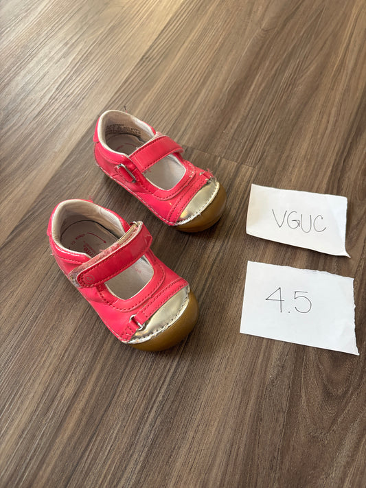 #138 - 4.5 - VGUC Stride Rite - Pink Flats - PU 45236