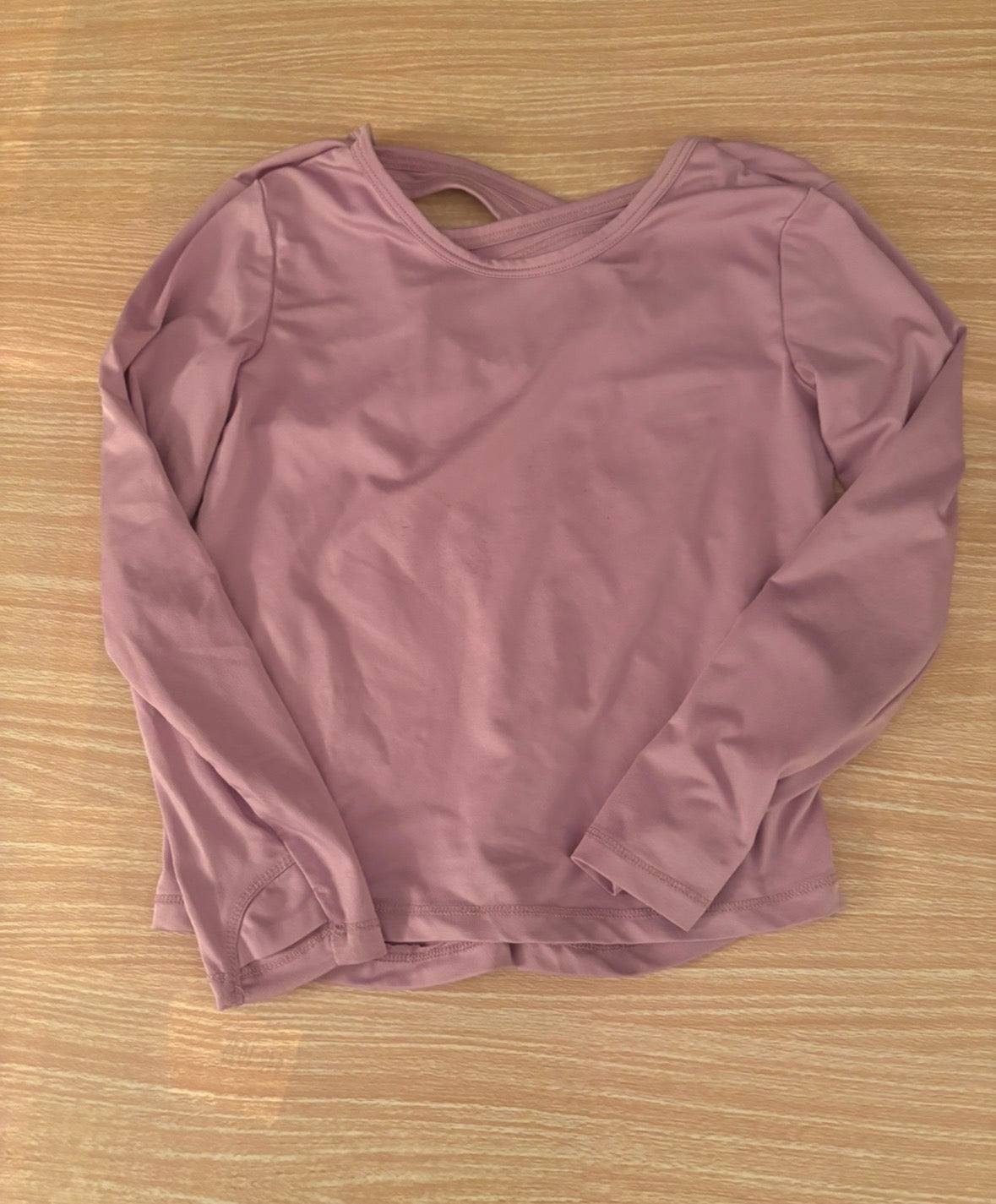 Seller 196 Eddie Bauer Pink and Purple Girls Athletic Tops Size 4