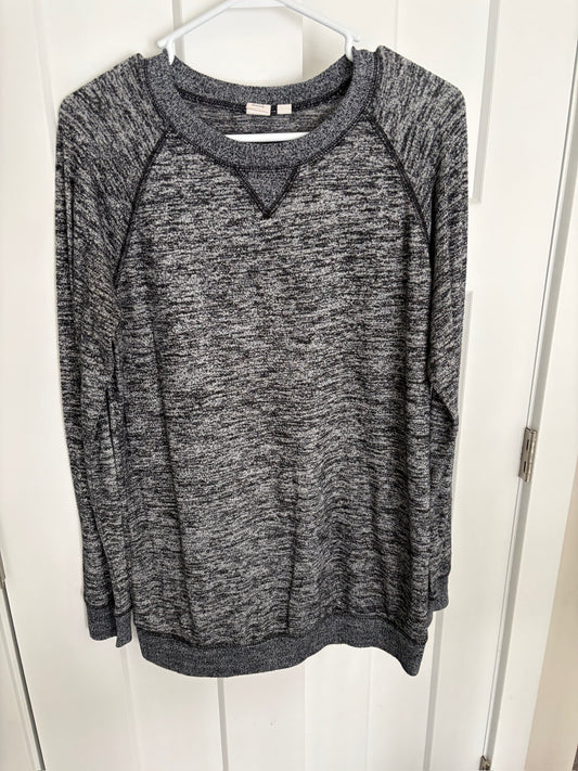 Seller #105 - Maternity Small Gap Sweater Gray Heather Pullover GUC