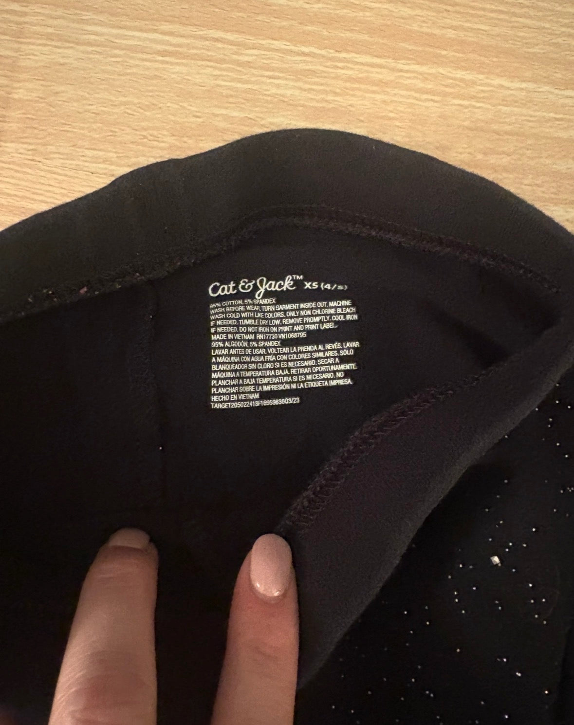 Seller 196 Girls Black Legging Bundle Size 4/5