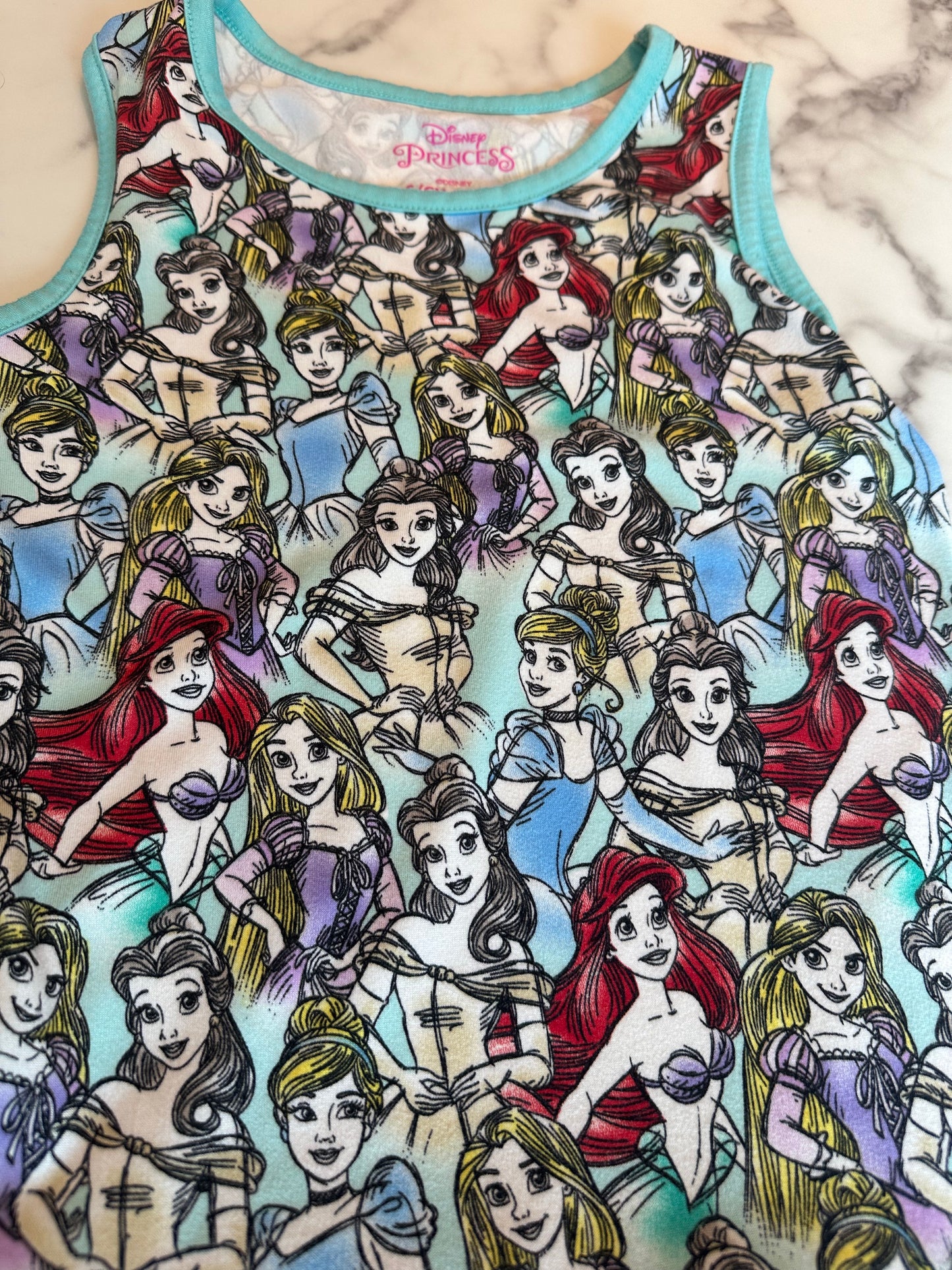 Seller #65 Girls size small 6/6x Disney princess tunic