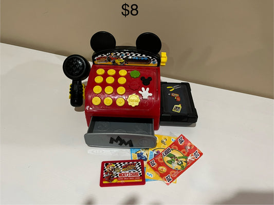 137 Disney Mickey Mouse cash register