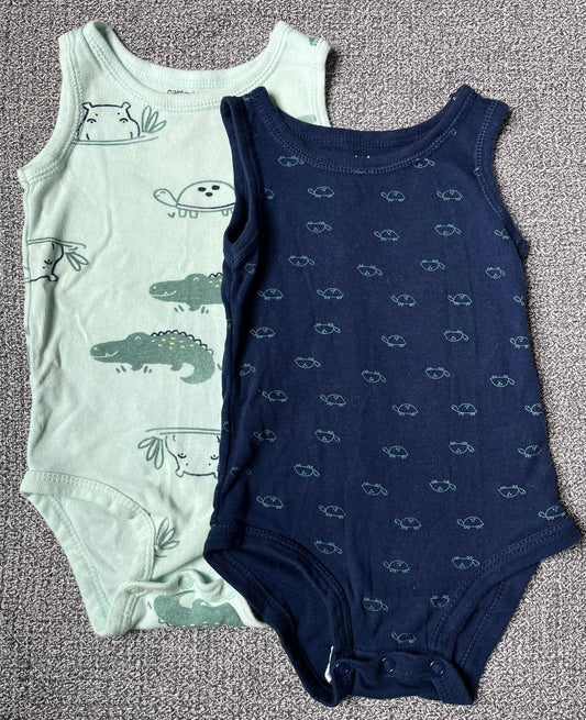 Seller #13 Carter’s 9 month boys onesie bundle sleeveless