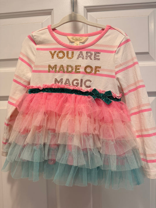#85 Matilda Jane You Are Made of Magic Tulle Tunic, Girls 2T