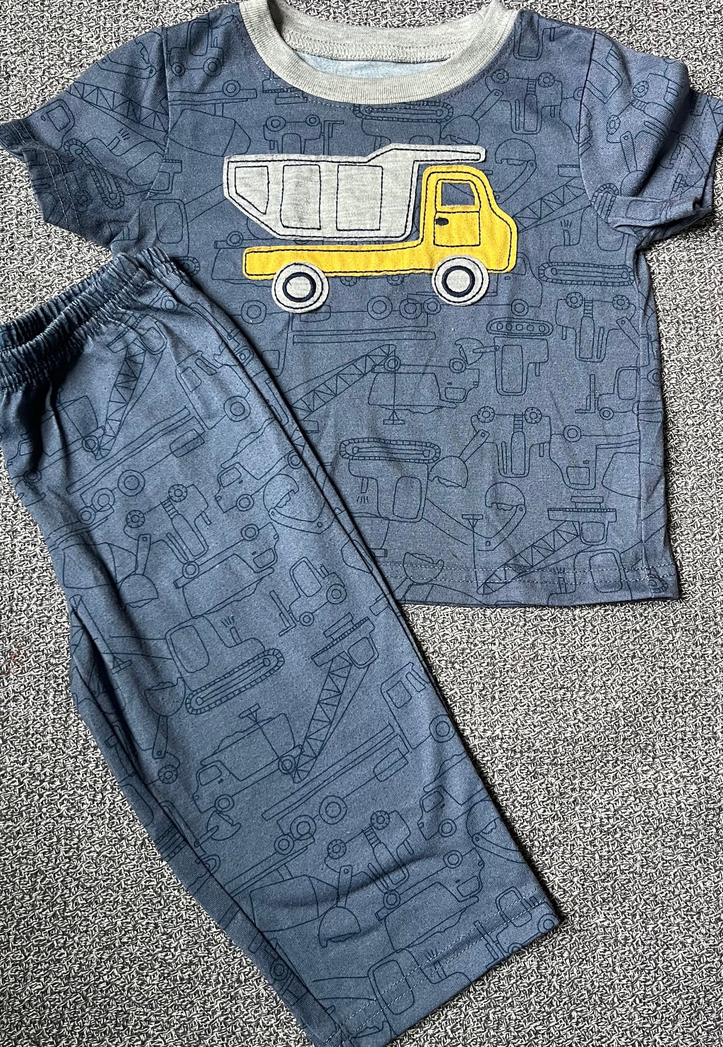 Seller #13 Carter’s 18 months boys construction truck pajamas set - 2 of 2