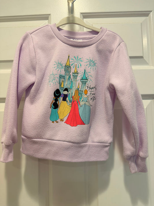 #85 Disney Happily Ever After Princess Sweatshirt, Girls 2T